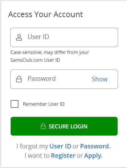 sam-club-consumer-credit-card-login