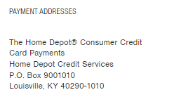 home-depot-credit-card-payment-address